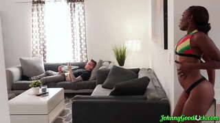 Interracial Sex Mat Räizendem Ebenholz Babe