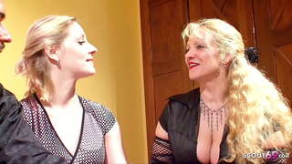 ���ुवा शौकिया युगल से मदद हो जाता है परिपक्व युगल में उसे पहली त्रिगुट भाड़ में जाओ