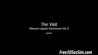 ���ो हरे बालों वाली 3 डी चूसने मुर्गा