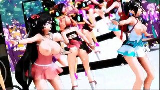 MMD paranoid nice girl