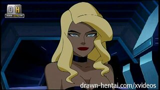 Justice League Hentai - Canary γαμήσει σε ένα Φλας