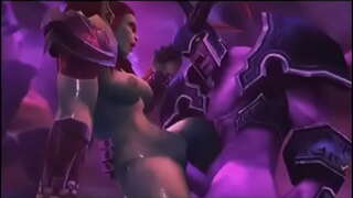 Ork Warlock fucked! (kredi ale soti nan Rexxart!)