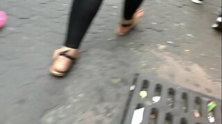 Seethrough leggings calzones latina