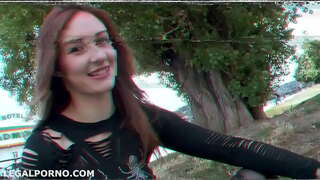 Ariadna is terug voor ballen diep kont neuken, grote gaapt, deepthroat en slikken GL010