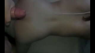 Kubwa cum kamba hadi wifeys nyuma (mwendo wa polepole)