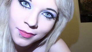 Kuum seksikas tüdruk Drooling Keel