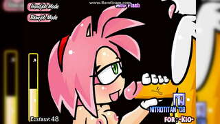 ̗�이미는 꼬리를 제공 손과 입