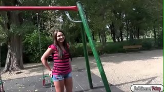 Kristina zajebal v javnosti za gotovino