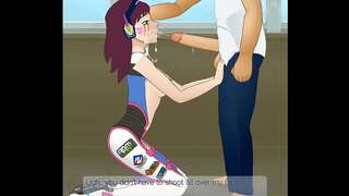 D. Va : Сцена Минет