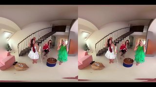 Jebeš tri Vroče Bejbe v brezplačni božični izkušnji!