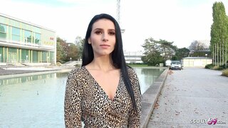 NĚMECKÝ SCOUT - ROZTOMILÝ, UPŘÍMNÝ HOLKA SVEDLA K SEXU NA FALEŠNÝ MODEL PRÁCE